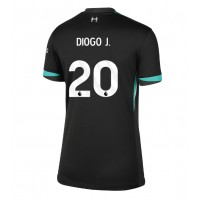 Liverpool Diogo Jota #20 Fotballklær Bortedrakt Dame 2024-25 Kortermet